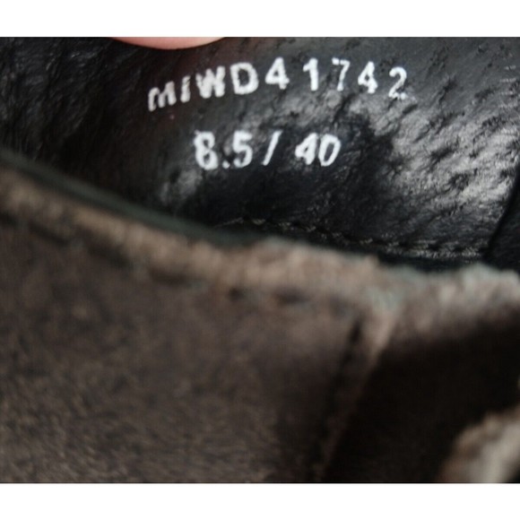 Born Galene Rustic Brown Leather Suede Distressed Moto Boots Womens Size 8.5 - Picture 9 of 9